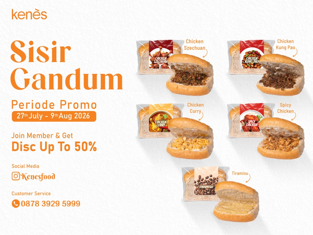 Prelaunch Roti Sisir Gandum 27 Juli - 9 Agustus 2026