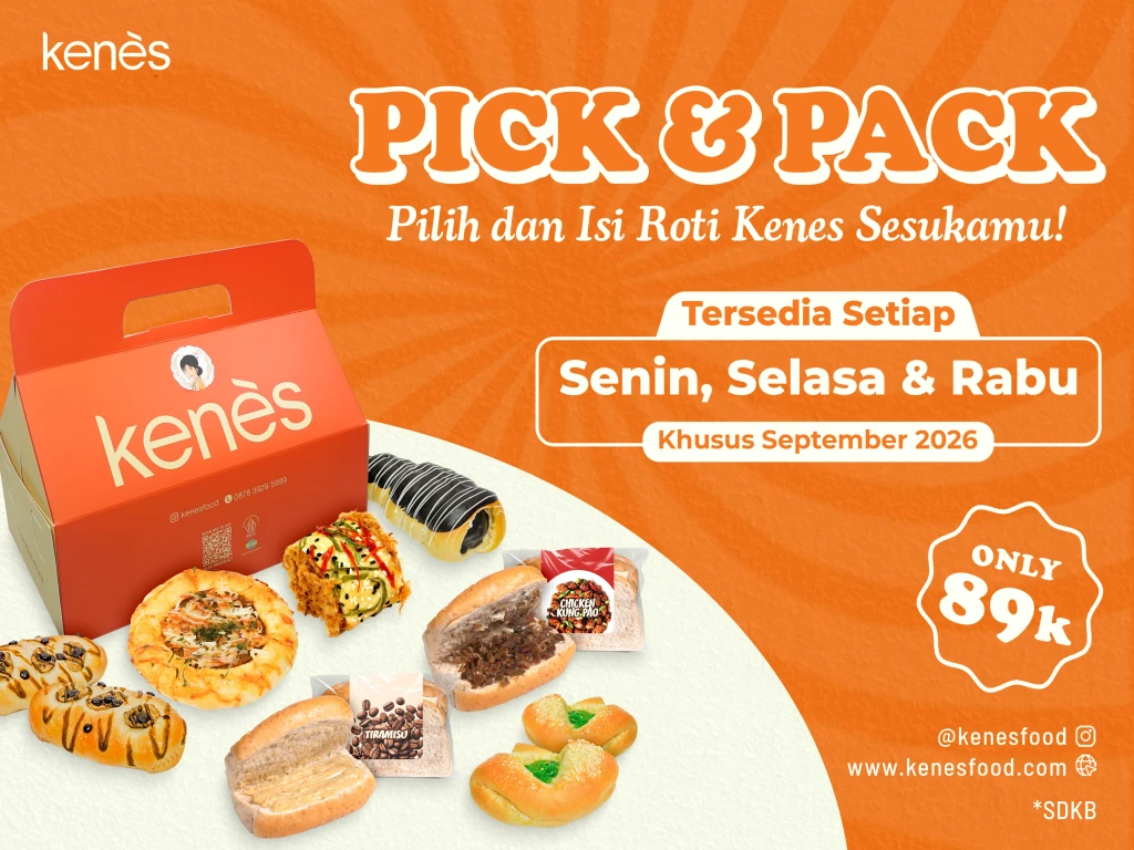 KENES PICK & PACK | PERIODE PROMO 1 – 30 SEPTEMBER 2026