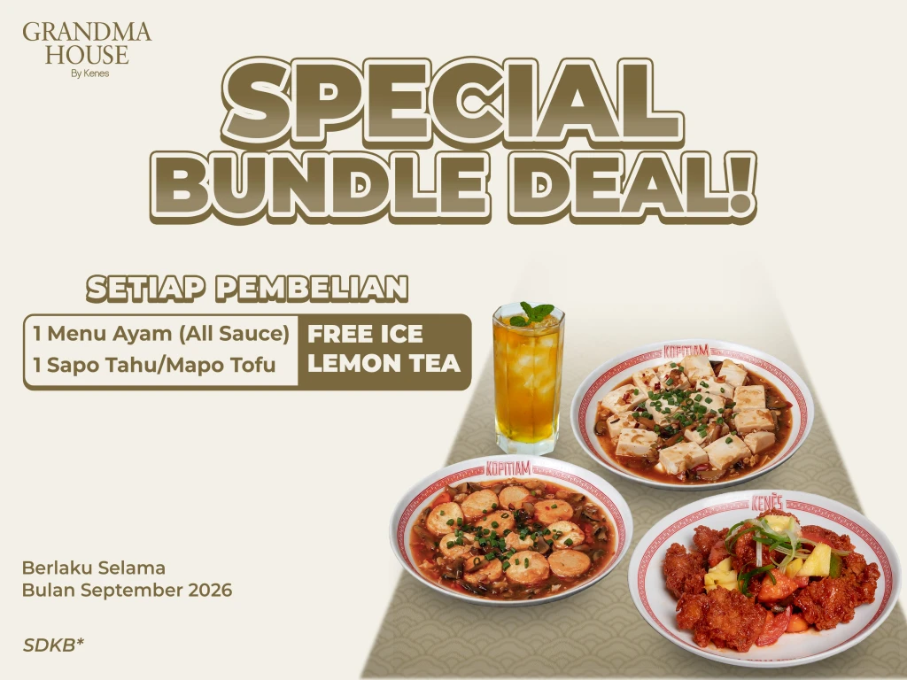 GRANDMAHOUSE | SPECIAL BUNDLE DEAL SEPTEMBER 2026