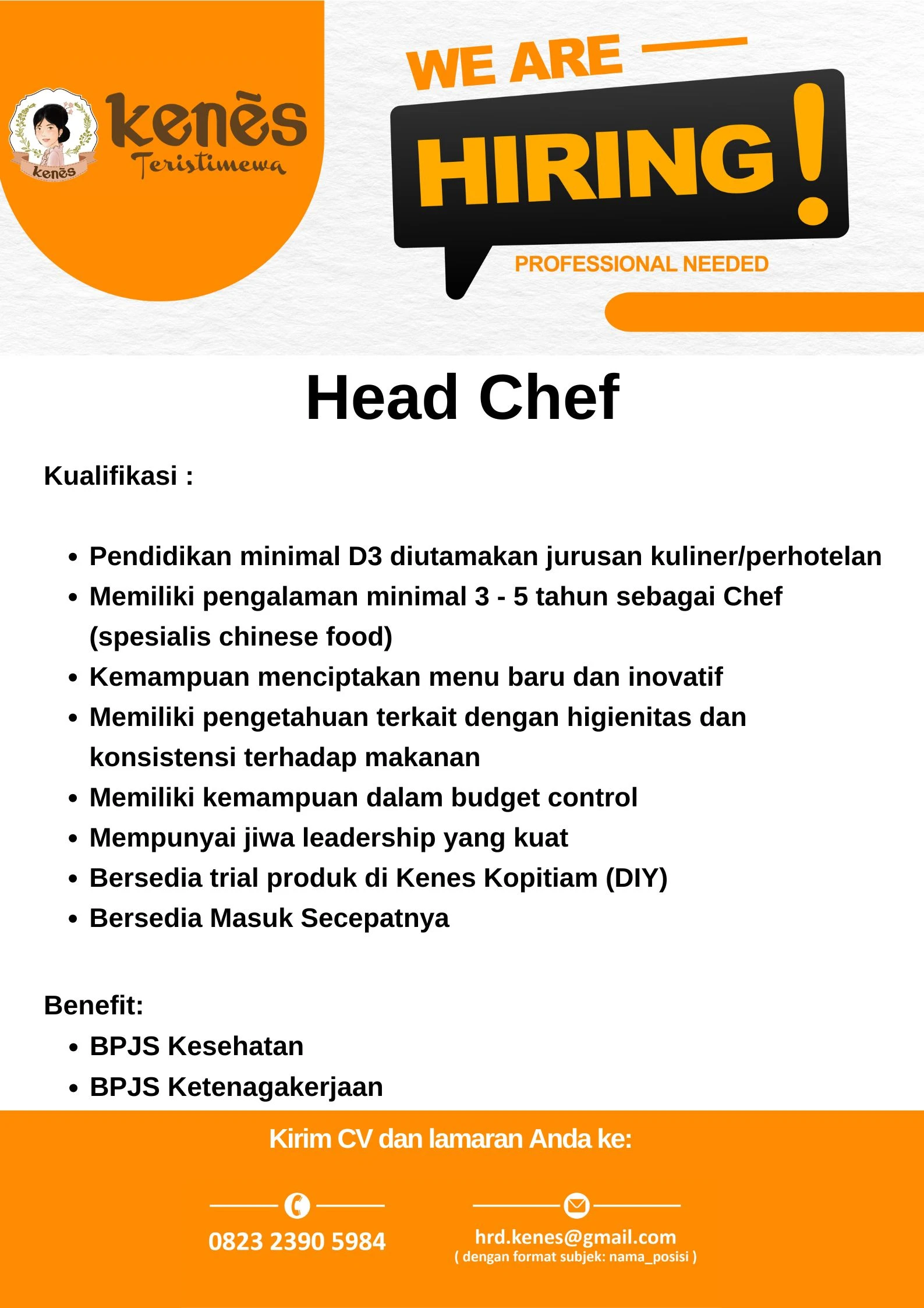 Head Chef