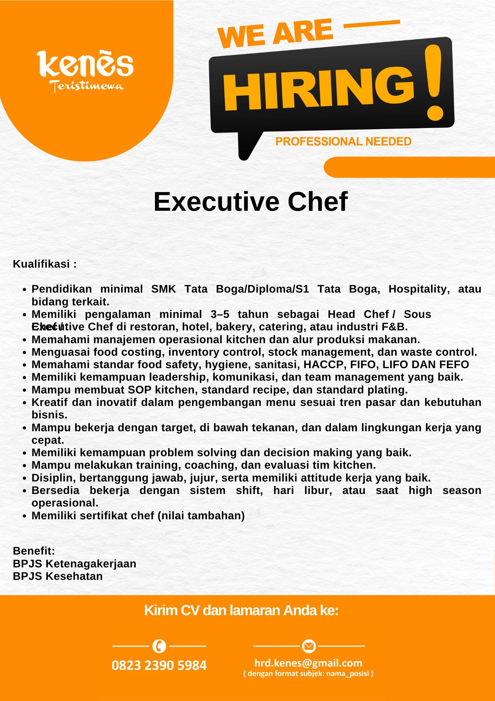 Executive Chef