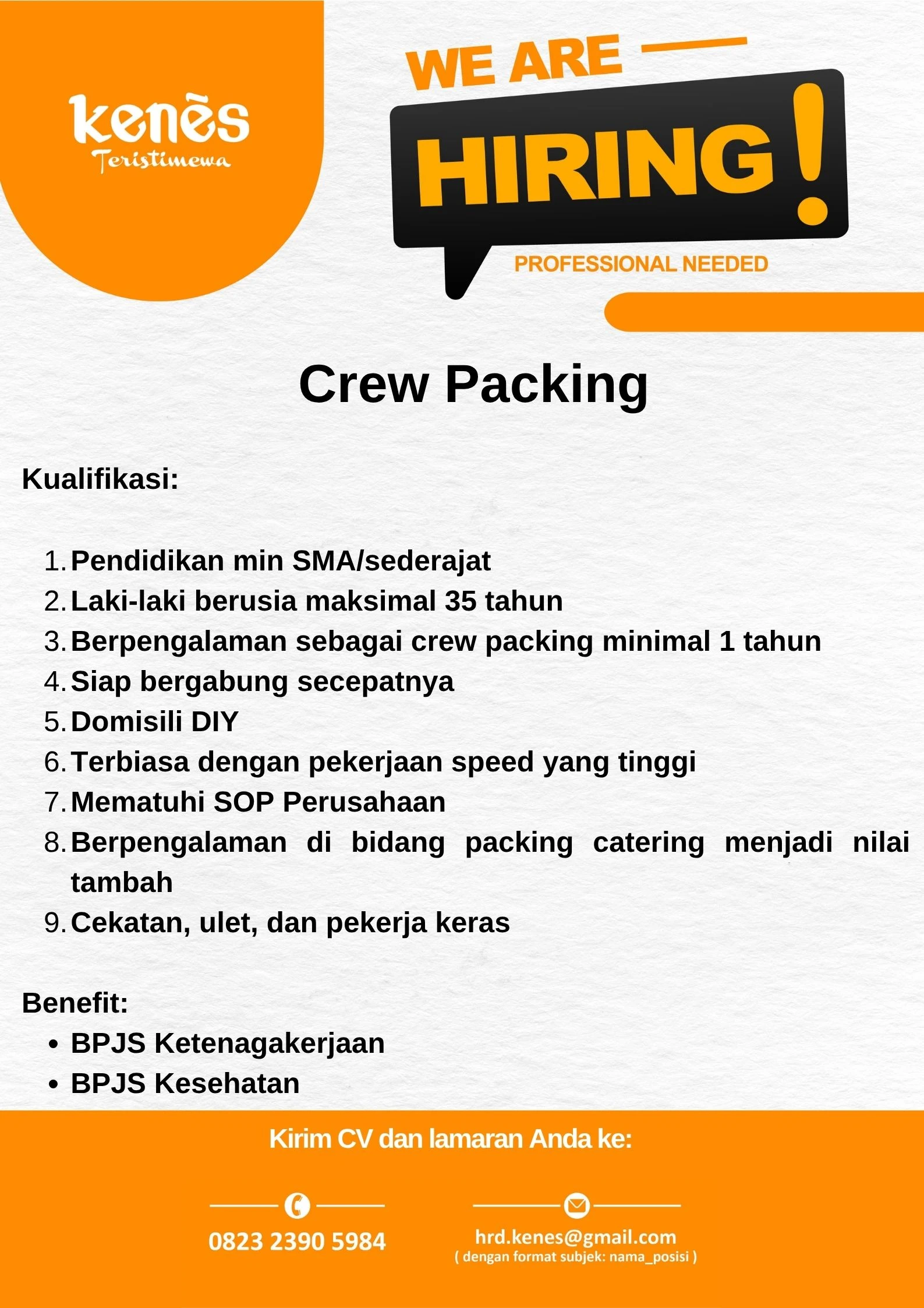 Staf Packing