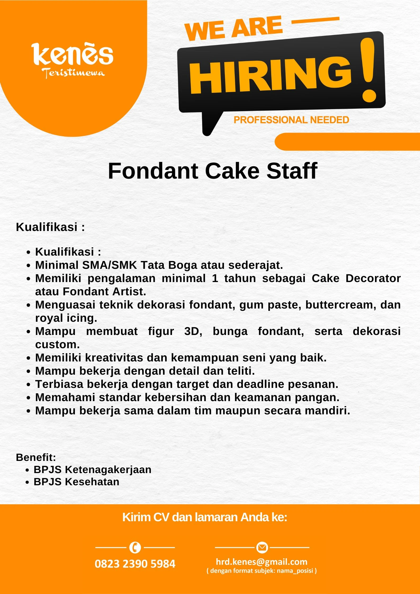 Fondant Cake Staff